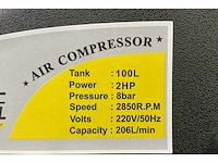 Premium stahl - pr-100l - compressor 100 l - afbeelding 2 van  10