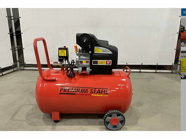 Premium stahl - pr-100l - compressor 100 l - afbeelding 4 van  10
