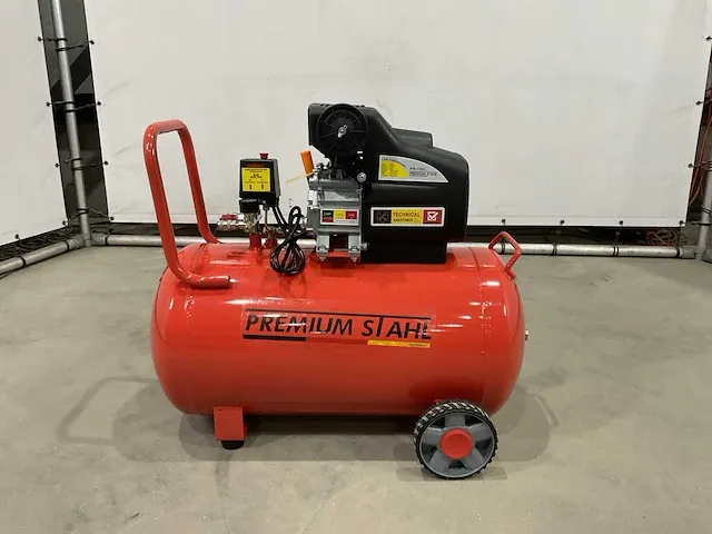 Premium stahl pr-100l compressor 100 liter - afbeelding 6 van  10