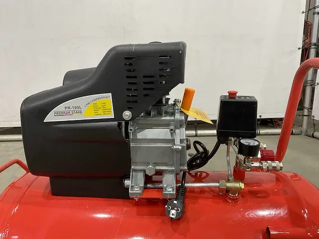 Premium stahl pr-100l compressor 100 liter - afbeelding 8 van  10