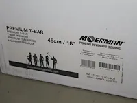 Premium t-bar moerman met breedte 45 cm. 10 stuks in doos. - afbeelding 2 van  2