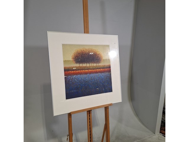 Prent, d. de olieslager, boomgroep 30/50 - afbeelding 2 van  7