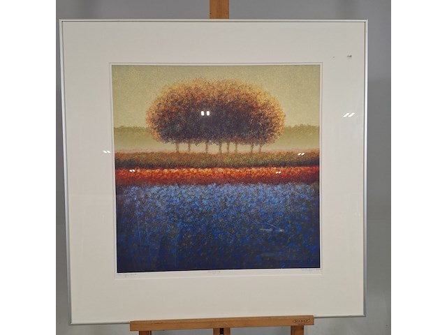 Prent, d. de olieslager, boomgroep 30/50 - afbeelding 4 van  7