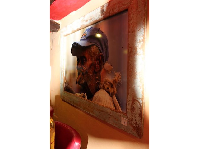 Prent in lijst. afmeting 170 x 130 cm. - afbeelding 2 van  2