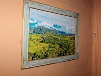 Prent in lijst. afmeting 95 x 70 cm. - afbeelding 2 van  2