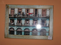 Prent in lijst. afmeting 95 x 70 cm. - afbeelding 2 van  2