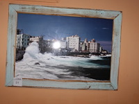 Prent in lijst. afmeting 95 x 70 cm. - afbeelding 1 van  2