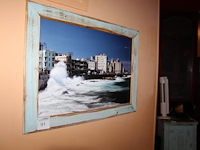 Prent in lijst. afmeting 95 x 70 cm. - afbeelding 2 van  2