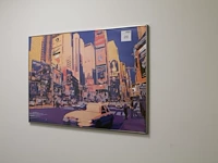 Prent in lijst new york. afmeting 100 x 70 cm. - afbeelding 1 van  2