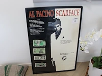 Prent in lijst scarface. afmeting 64 x 95cm. - afbeelding 1 van  2