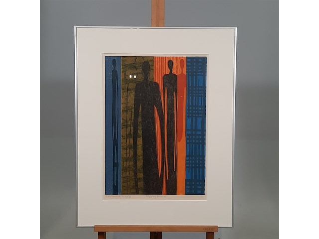 Prent, m. van moor, stepping forward 7/11, 1999 - afbeelding 1 van  9