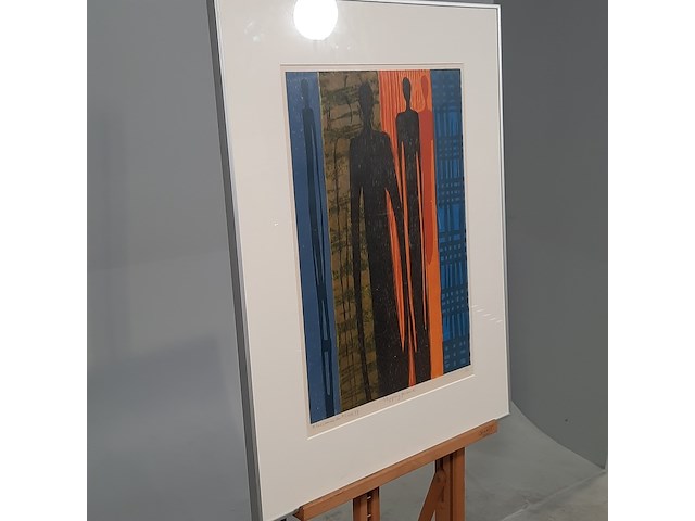 Prent, m. van moor, stepping forward 7/11, 1999 - afbeelding 2 van  9