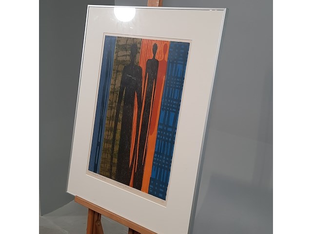 Prent, m. van moor, stepping forward 7/11, 1999 - afbeelding 3 van  9