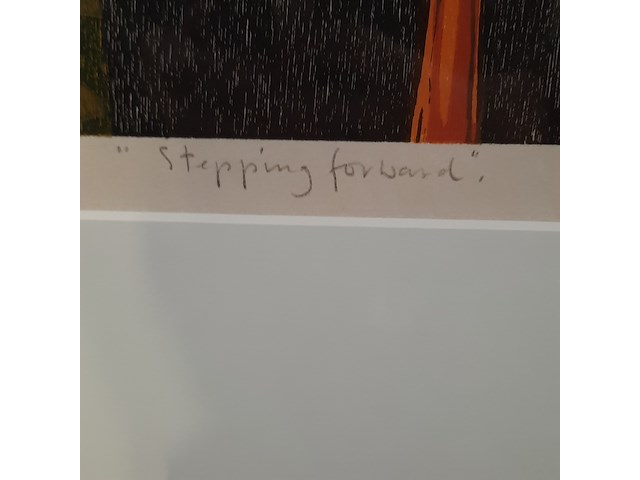 Prent, m. van moor, stepping forward 7/11, 1999 - afbeelding 4 van  9