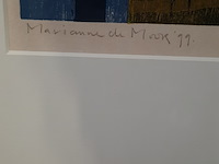 Prent, m. van moor, stepping forward 7/11, 1999 - afbeelding 5 van  9