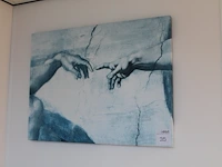 Prent op canvas 60 x 80 cm. - afbeelding 1 van  1