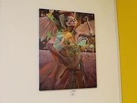 Prent op doek met afmeting 60 x 78 cm. - afbeelding 1 van  2