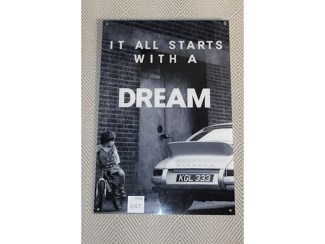 Prent op plexiglas met afmeting 60 x 90 cm. - afbeelding 2 van  2