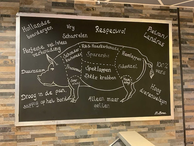 Presentatie krijtbord - afbeelding 2 van  3