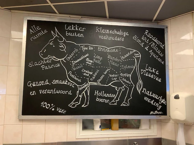 Presentatie krijtbord - afbeelding 1 van  3