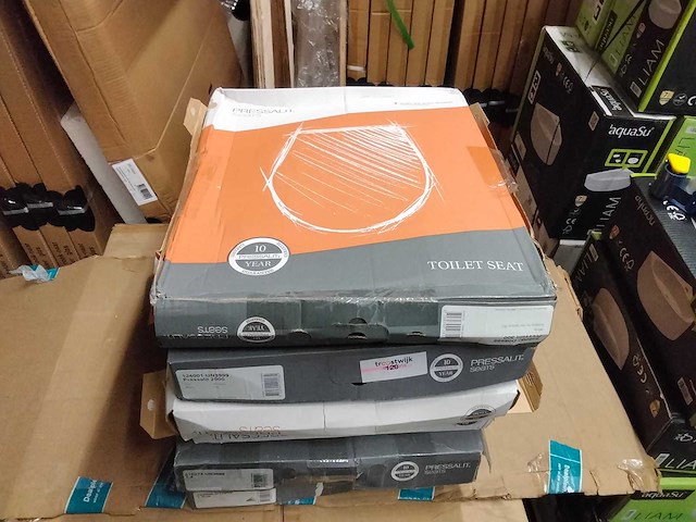 Pressalit - wc-brillen (6x) - afbeelding 1 van  3