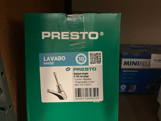 Presto 705 zelfsluitende wastafelkraan (5x) - afbeelding 2 van  2