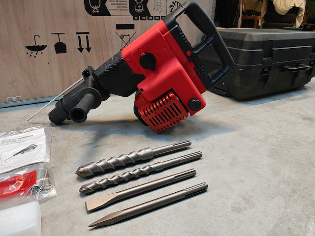 Prh52 - benzine sloophamer/boormachine - afbeelding 1 van  13