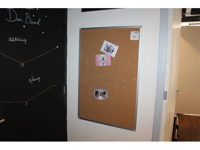 Prikbord 60 x 90 cm. - afbeelding 1 van  2
