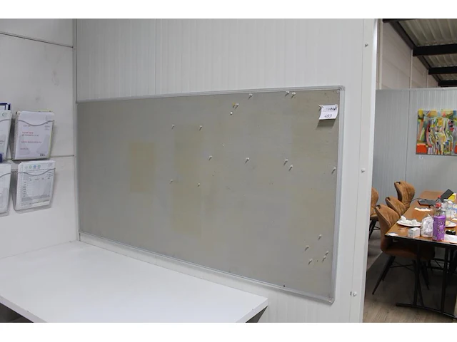 Prikbord 90 x 180 cm. - afbeelding 1 van  2