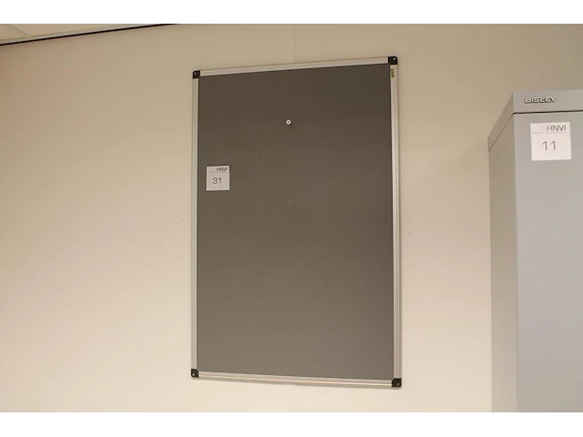 Prikbord bi-office 60 x 90 cm. - afbeelding 1 van  2