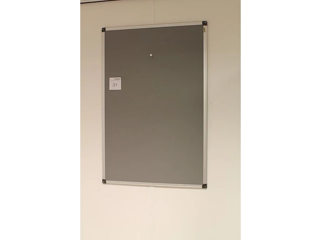 Prikbord bi-office 60 x 90 cm. - afbeelding 2 van  2