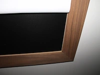 Prikbord met houten omlijsting 200 x 100 cm. - afbeelding 2 van  2