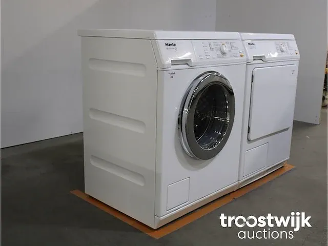 Primavera wasmachine & miele t 4263 c softcare system droger - afbeelding 4 van  8