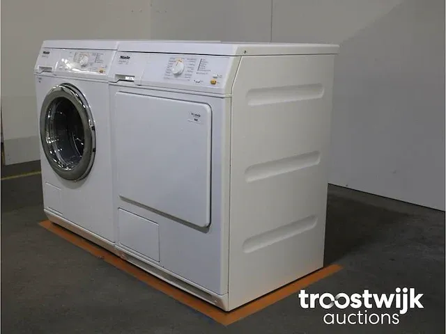 Primavera wasmachine & miele t 4263 c softcare system droger - afbeelding 7 van  8