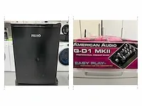 Primo - primo hotelkamer koelkast + american audio versterker/mixer - afbeelding 1 van  11