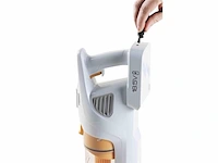 Primo pr500sv steelstofzuiger draadloos 3-in-1 zonder zak -hepa filter - wit/peach - afbeelding 4 van  6