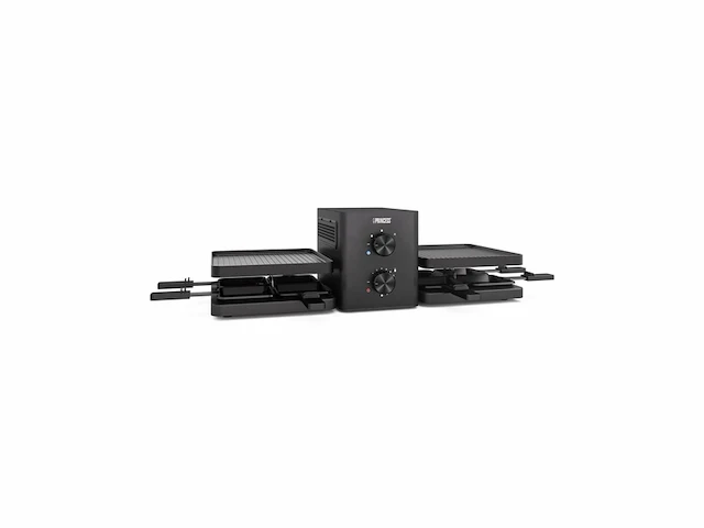 Princess 162660 raclette purify 8 personen met ingebouwde afzuiging 1500 w regelbare thermostaat 2 meter snoer vaatwasmachinebestendig - afbeelding 1 van  2