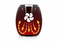 Princess 182021 digitale aerofryer xl 3,2l zwart - afbeelding 3 van  4