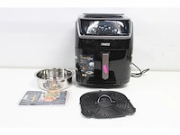 Princess 2-in-1 steamer & airfryer 65 l inhoud 8 programma's zwart - afbeelding 5 van  6