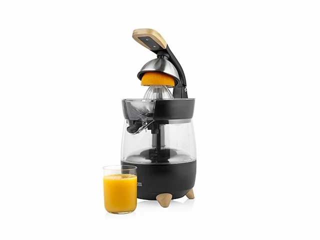 Princess 201862 pure elektrische citruspers zwart/bamboe - afbeelding 1 van  6