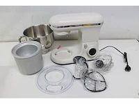 Princess 220138 keukenmachine 2-in-1 keukenen ijsmachine 1200 w wit roestvrij staal - afbeelding 5 van  6
