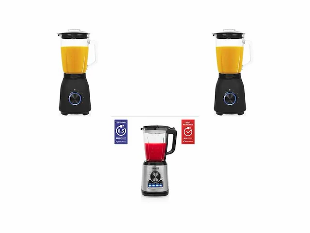 Princess black steel blender 1000 - en - princess blender solid pro - 1400 w - afbeelding 1 van  2