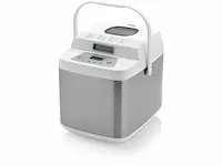 Princess deluxe broodbakmachine - 19 voorgeprogrammeerde bakprogramma's- rvs/wit princess - afbeelding 3 van  5