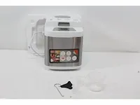 Princess deluxe broodbakmachine - 19 voorgeprogrammeerde bakprogramma's- rvs/wit princess - afbeelding 5 van  5