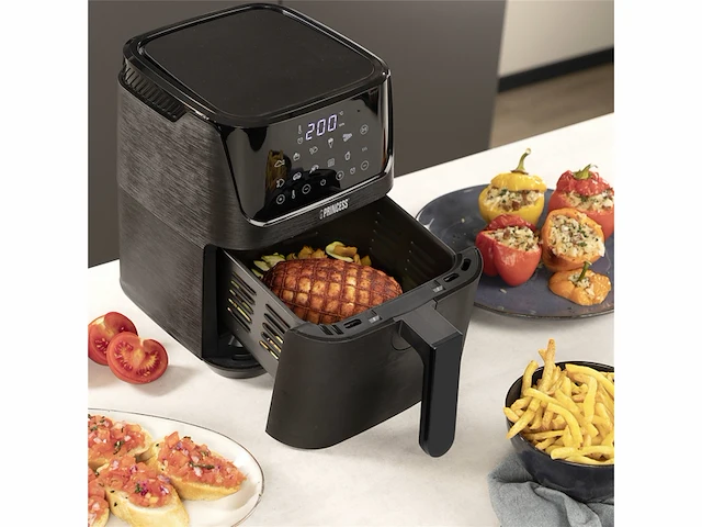 Princess digital airfryer xl 182024 3.5 liter 11 automatische programma's zwart - afbeelding 4 van  5