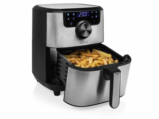 Princess digitale aerofryer deluxe 4.5 liter roestvrijstaal - afbeelding 2 van  6