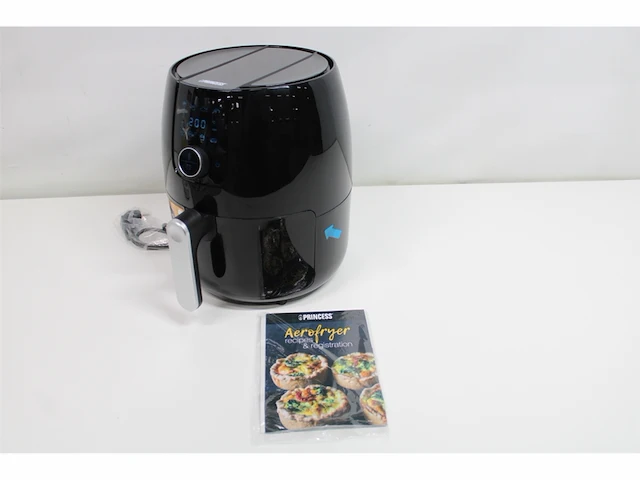 Princess digitale airfryer xxl inhoud 4,5 liter 1500 watt bpavrij zwart - afbeelding 4 van  5