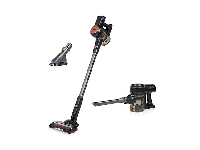 Princess dynamic storm draadloze steelstofzuiger 339390 - 30 min gebruiktijd - handige parkeerfunctie - zwart - afbeelding 4 van  6