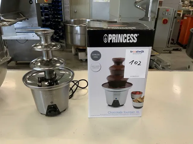 Princess fountain xl chocoladefontein - afbeelding 1 van  4