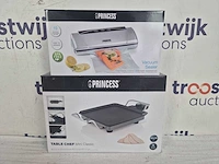 Princess mini table chef 102210 - grill & bakplaat + princess 492967 vacumeermachine - afbeelding 2 van  2